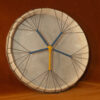 Schamanentrommel rt588 32cm bespannt mit Damhirschfell